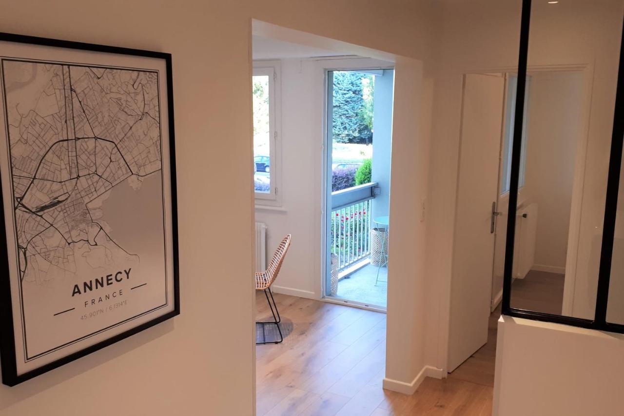 La Roseraie - Appartement à 100m du Lac d'Annecy Esterno foto